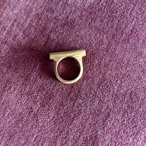 Gold Bar Ring